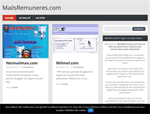 Tablet Screenshot of mailsremuneres.com